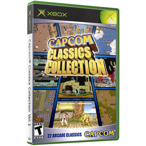 Capcom Classics Collection - Xbox Clássico - Reprô