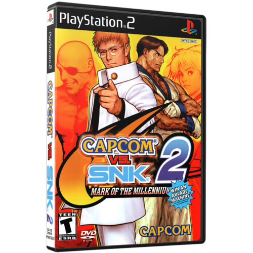 Capcom Vs. SNK 2 Mark of The Millennium 2001 - Playstation 2 - Reprô