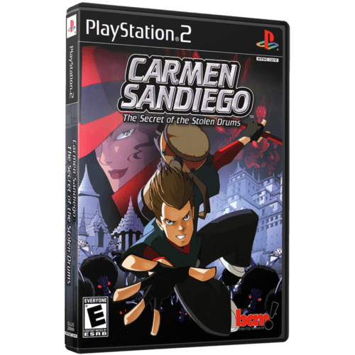 Carmen Sandiego - The Secret of The Stolen Drums - Playstation 2 - Reprô