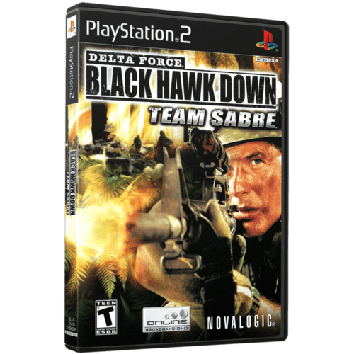 Delta Force- Black Hawk Down- Team Sabre - Playstation 2 - Reprô