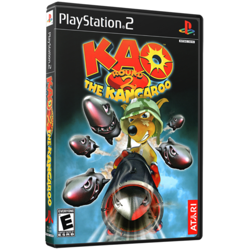 Kao the Kangaroo Round 2 - Playstation 2 - Reprô