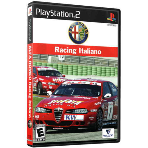 ALFA ROMEO - Racing Italiano - Playstation 2 - Reprô