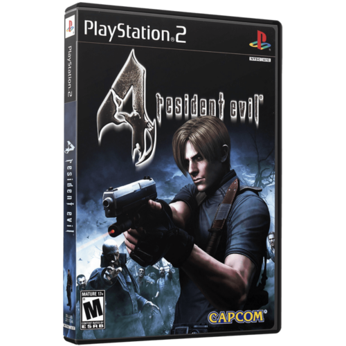 Resident Evil 4 Com Manual - Playstation 2 - Reprô