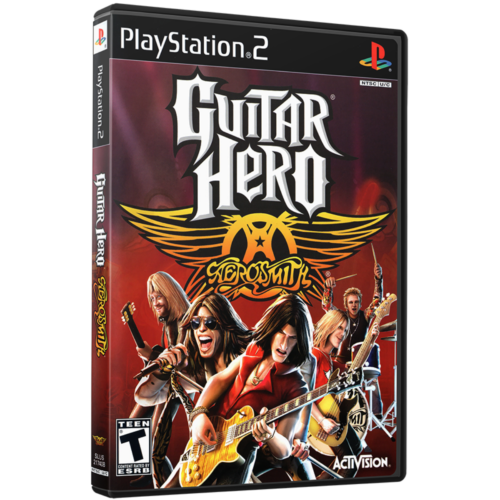 Guitar Hero Aerosmith - Playstation 2 - Reprô