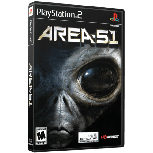 Area 51 - Playstation 2 - Reprô