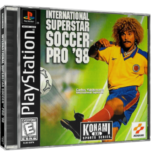 ISS Pro 98  International Superstar Soccer Pro 98 - Playstation 1 - Reprô