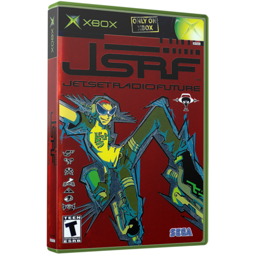 JSRF Jet Set Radio Future - Xbox Clássico - Reprô