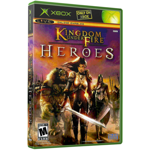 Kingdom Under Fire Heroes - Xbox Clássico - Reprô