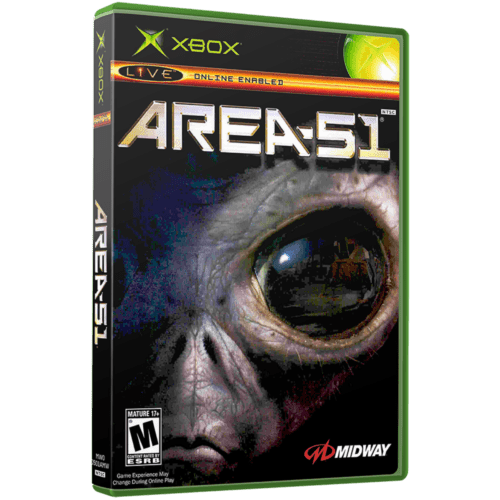 Area 51 - Xbox Clássico - Reprô