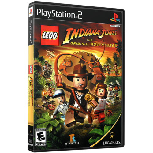 LEGO Indiana Jones The Original Adventures (Legendado) - Playstation 2 - Reprô