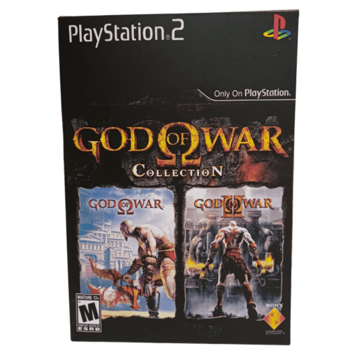 Box God Of War (1 e 2 Sem Manual)  - Playstation 2 - Reprô - Image 2