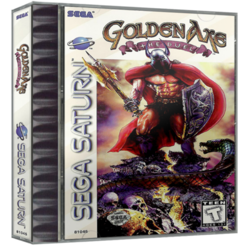 Golden Axe The Duel - Sega Saturno - Reprô