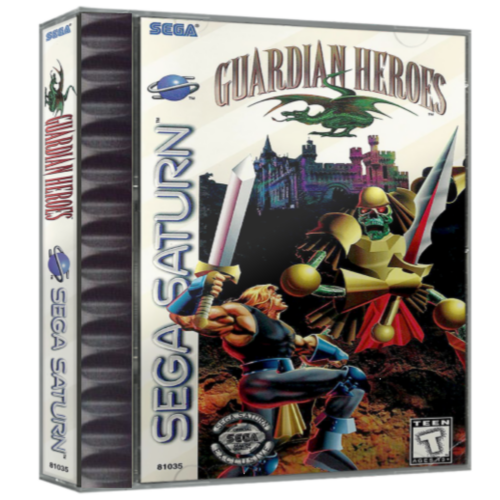 Guardian Heroes - Sega Saturno - Reprô