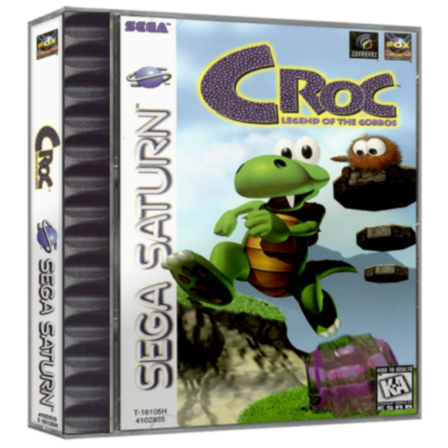 Croc - Legend Of The Gobbos - Sega Saturno - Reprô