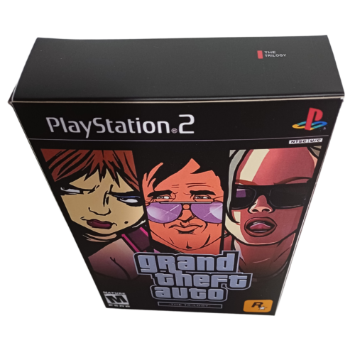 Box GTA Trilogy - Playstation 2 - Reprô - Image 3