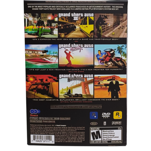 Box GTA Trilogy - Playstation 2 - Reprô - Image 4