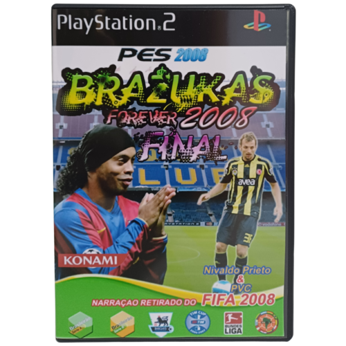 PES 2008 Brazukas Forever - Playstation 2 - Reprô - Image 2