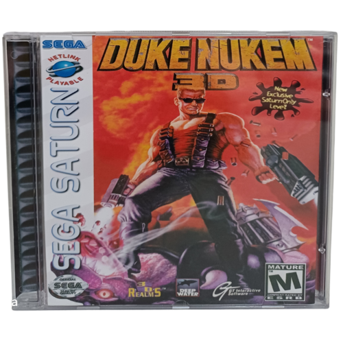 Duke Nukem 3D - Sega Saturno - Reprô - Image 2