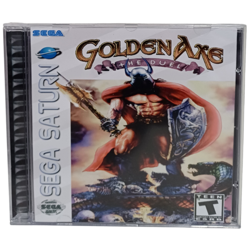 Golden Axe The Duel - Sega Saturno - Reprô - Image 2