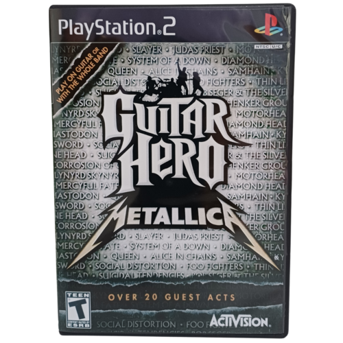 Guitar Hero Metálica (Dvd Rip) - Playstation 2 - Reprô - Imagem 2