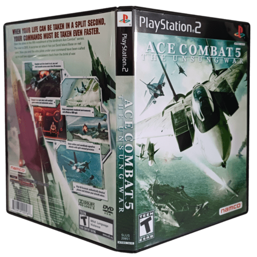 Ace Combat 5 The Unsung War - Playstation 2 - Reprô - Image 3