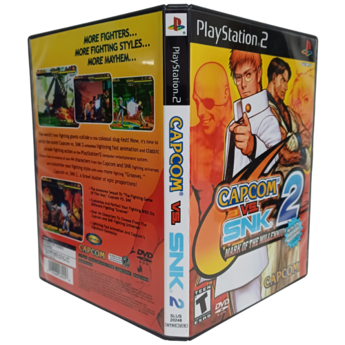 Capcom Vs. SNK 2 Mark of The Millennium 2001 - Playstation 2 - Reprô - Image 3