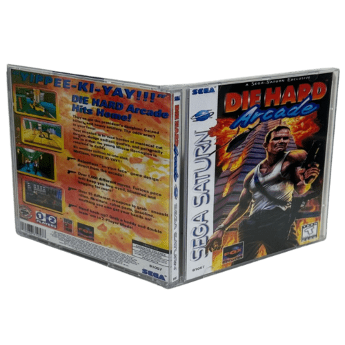 Die Hard Arcade - Sega Saturno - Reprô - Image 3