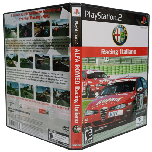 ALFA ROMEO - Racing Italiano - Playstation 2 - Reprô - Image 3