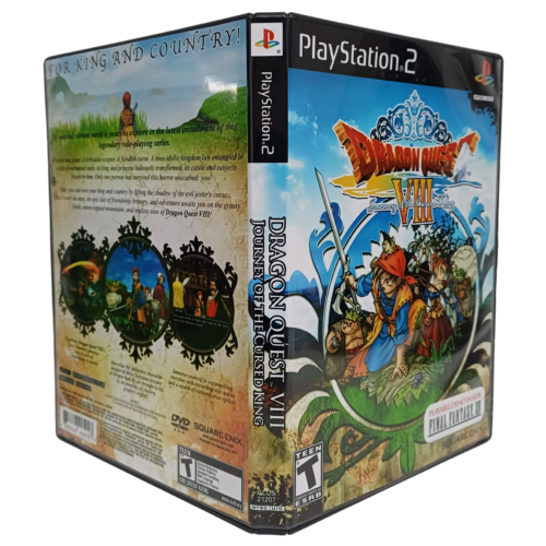 Dragon Quest VIII Journey of The Cursed King (Legendado) - Playstation 2 - Reprô - Image 3