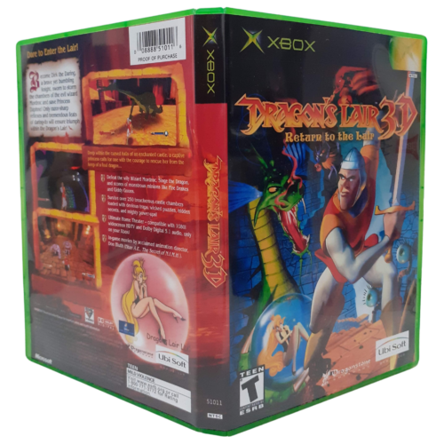 Dragon's Lair 3D Return to The Lair - Xbox Clássico - Reprô - Image 3