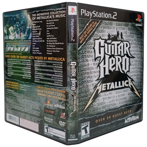 Guitar Hero Metálica (Dvd Rip) - Playstation 2 - Reprô - Imagem 3