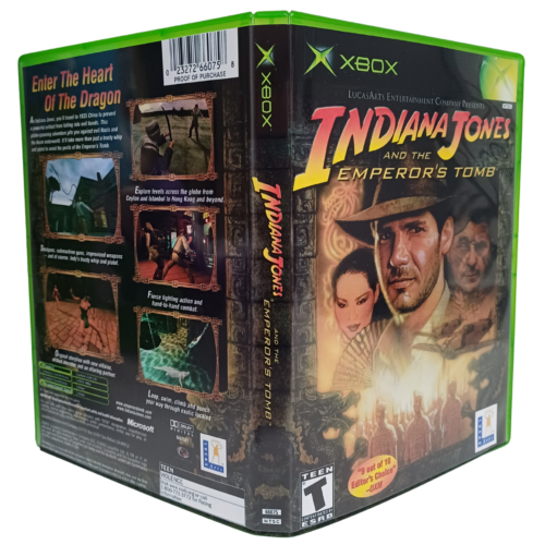 Indiana Jones And The Emperor's Tomb - Xbox Clássico - Reprô - Image 3