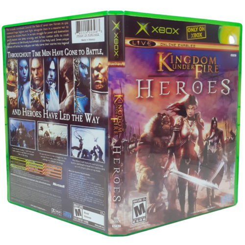 Kingdom Under Fire Heroes - Xbox Clássico - Reprô - Image 3