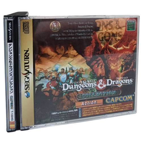 Dungeons e Dragons Collection Tower of Doom - Sega Saturno - Reprô - Image 2