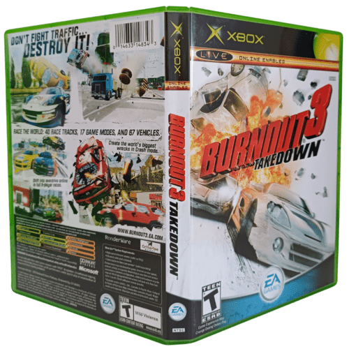 Burnout 3 Takedown - Xbox Clássico - Reprô - Image 3