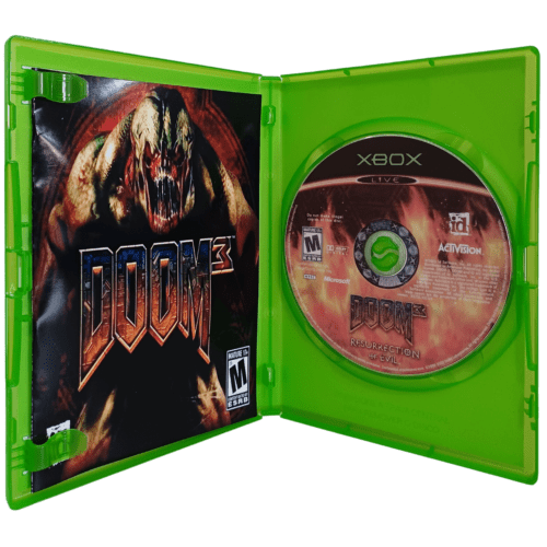 Doom 3 Resurrection Of Evil - Xbox Clássico - Reprô - Image 4