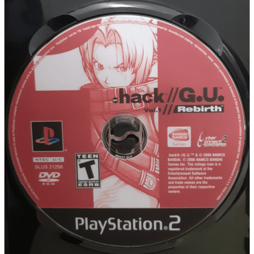 Dot Hack G.U. Vol. 1 - Rebirth - Playstation 2 - Reprô - Image 4