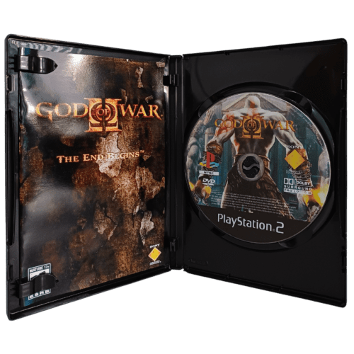 Box God Of War (1 e 2 Sem Manual)  - Playstation 2 - Reprô - Image 15