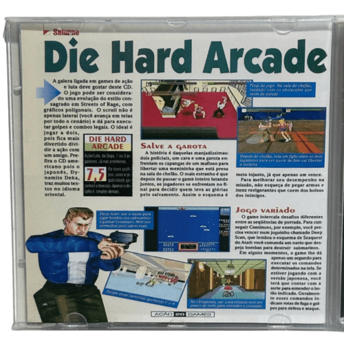 Die Hard Arcade - Sega Saturno - Reprô - Image 5