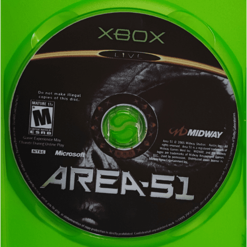 Area 51 - Xbox Clássico - Reprô - Image 5