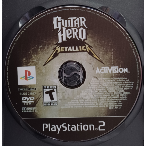 Guitar Hero Metálica (Dvd Rip) - Playstation 2 - Reprô - Imagem 5