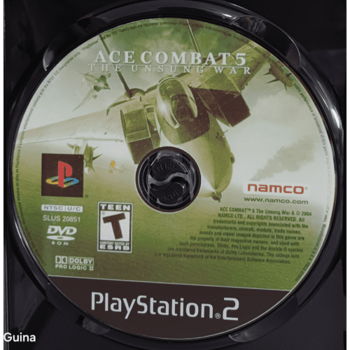 Ace Combat 5 The Unsung War - Playstation 2 - Reprô - Image 5