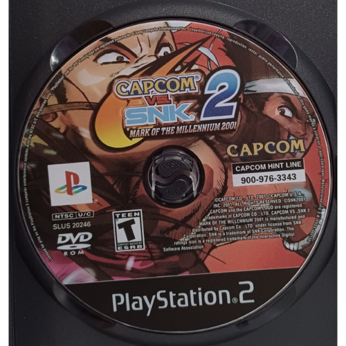 Capcom Vs. SNK 2 Mark of The Millennium 2001 - Playstation 2 - Reprô - Image 5