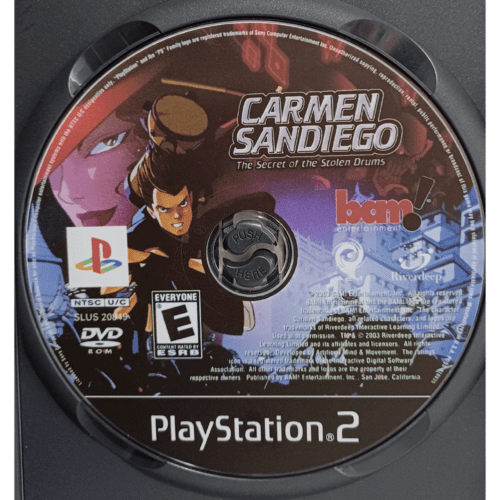 Carmen Sandiego - The Secret of The Stolen Drums - Playstation 2 - Reprô - Image 5