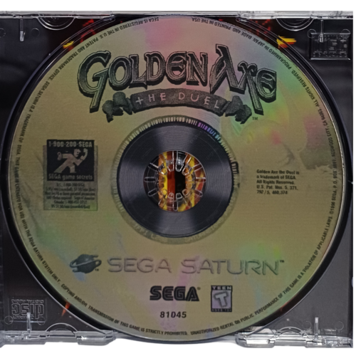 Golden Axe The Duel - Sega Saturno - Reprô - Image 6