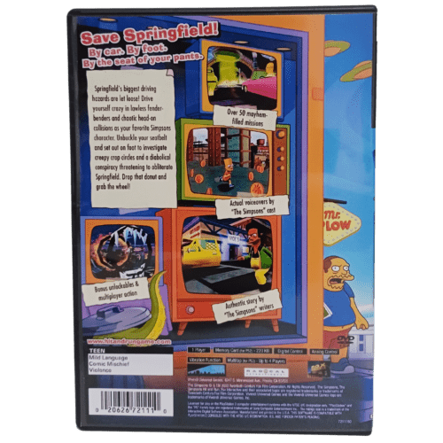 Os Simpsons Hit e Run - Playstation 2 - Reprô - Image 7