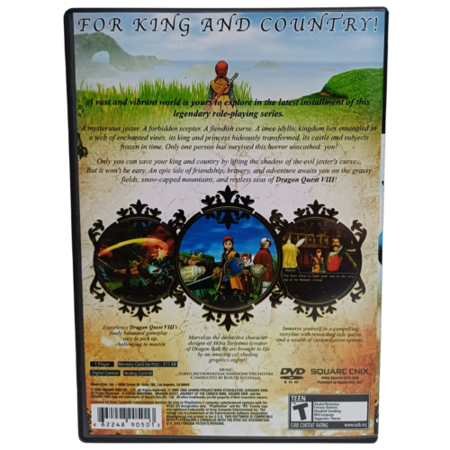 Dragon Quest VIII Journey of The Cursed King (Legendado) - Playstation 2 - Reprô - Image 7