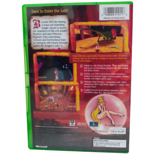 Dragon's Lair 3D Return to The Lair - Xbox Clássico - Reprô - Image 7