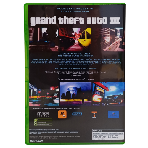 Grand Theft Auto III - Xbox Clássico - Reprô - Image 7