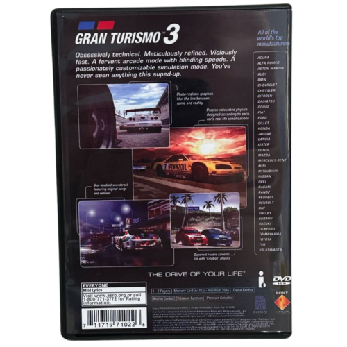 Gran Turismo 3 A-Spec - Playstation 2 - Reprô - Image 7